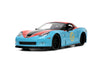 HOLLYWOOD RIDES 2006 CORVETTE Z06 W/DR. STRANGE FIG 1/24 DIE-CAST VEH