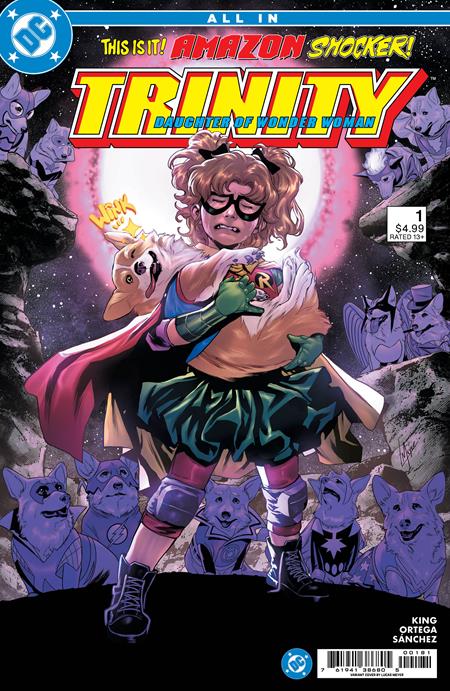 TRINITY DAUGHTER OF WONDER WOMAN (2025) #1 CVR D LUCAS MEYER CARD STOCK VAR