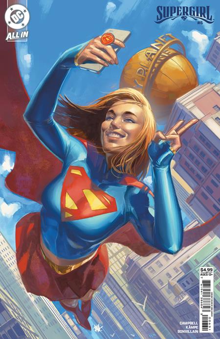SUPERGIRL (2025) #6 CVR C BEN HARVEY CARD STOCK VAR