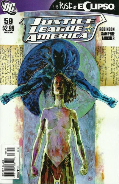 JUSTICE LEAGUE OF AMERICA VOL 2 (2006) #59 10 COPY DAVID MACK VAR ED