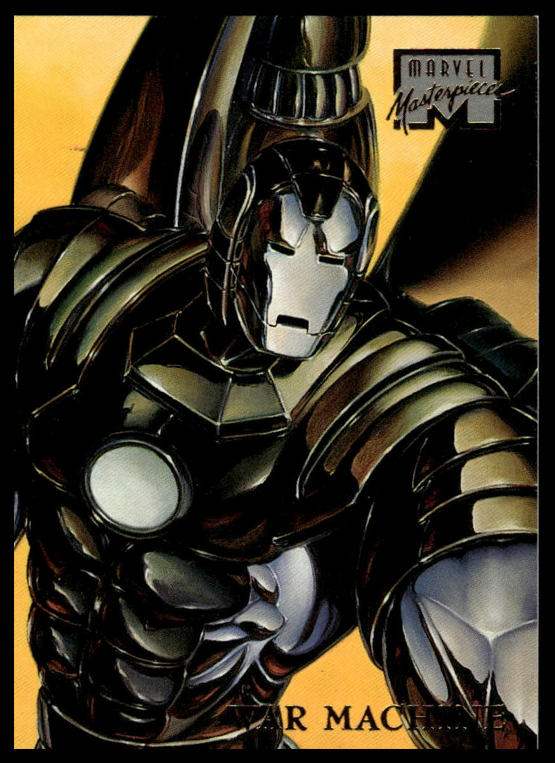 1996 FLEER SKYBOX MARVEL MASTERPIECES #52 WAR MACHINE