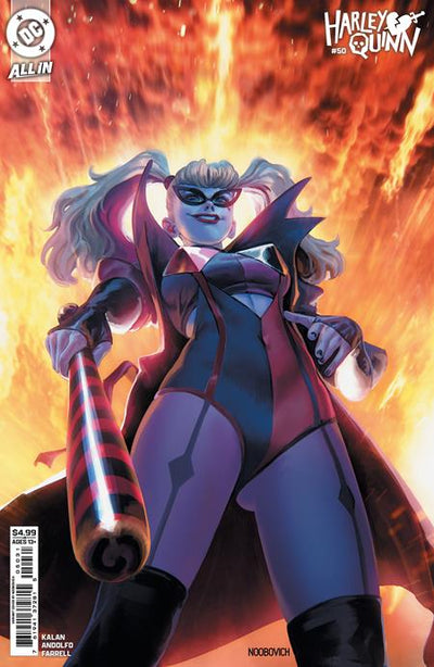 HARLEY QUINN (2021) #50 CVR C NOOBOVICH CARD STOCK VAR