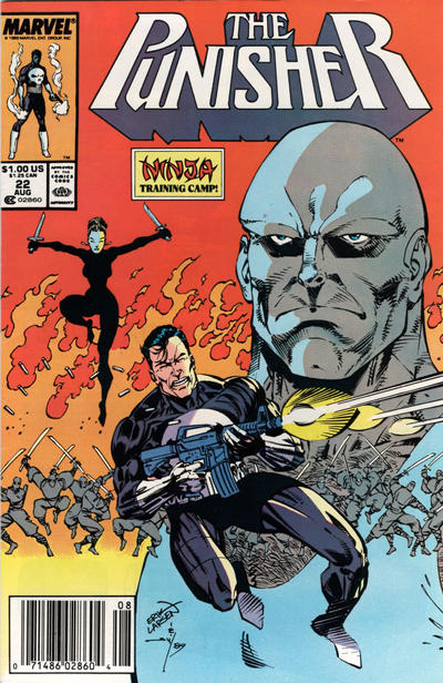 PUNISHER (1987) #22 NEWSSTAND EDITION (VF)