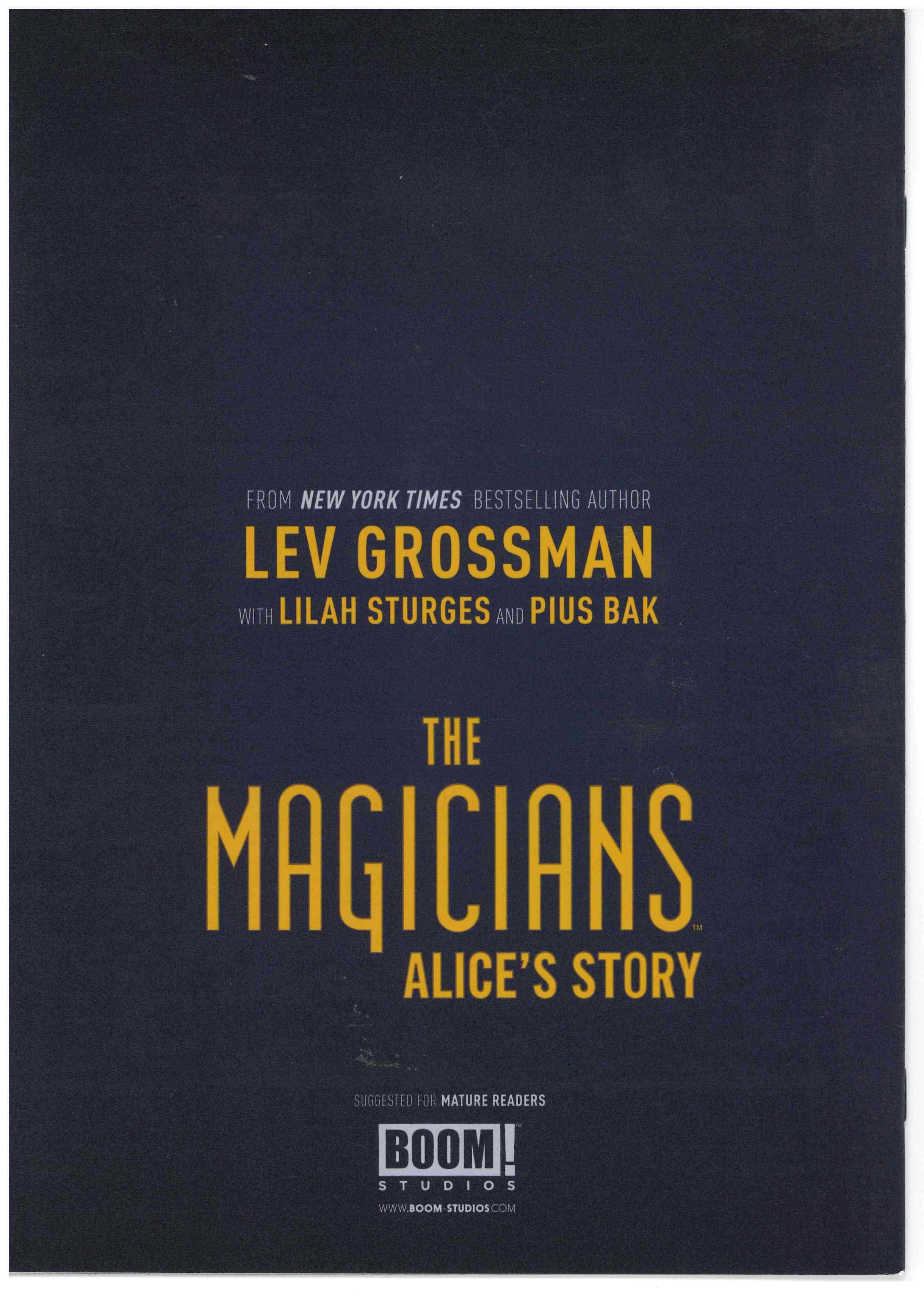 MAGICIANS ALICE STORY (2020) OVERSIZED PREVIEW