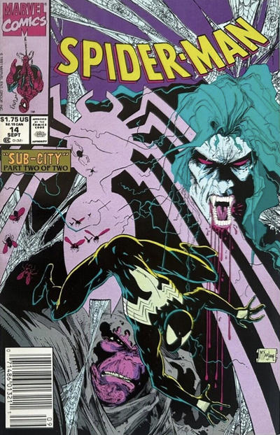 SPIDER-MAN (1990) #14 NEWSSTAND EDITION