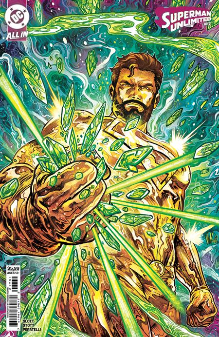 SUPERMAN UNLIMITED (2025) #17 CVR C VINCENZO RICCARDI CARD STOCK VAR (KINGDOM OF ZOD)