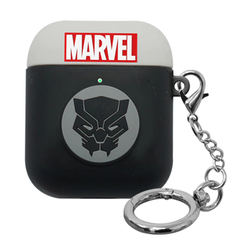 BLACK PANTHER SILICON AIRPOD HANG CASE