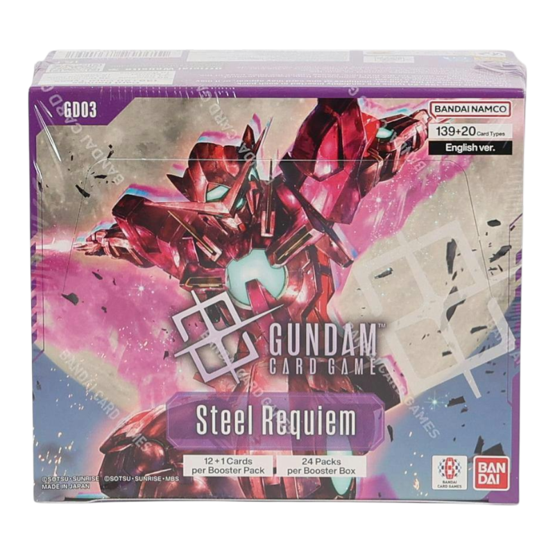 GUNDAM CARD GAME (GD03) ENGLISH BOOSTER BOX