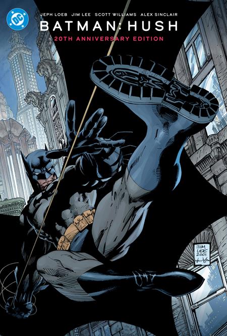 BATMAN HUSH 20TH ANNIVERSARY EDITION HC BATMAN DAY 2025 VARIANT DUST JACKET