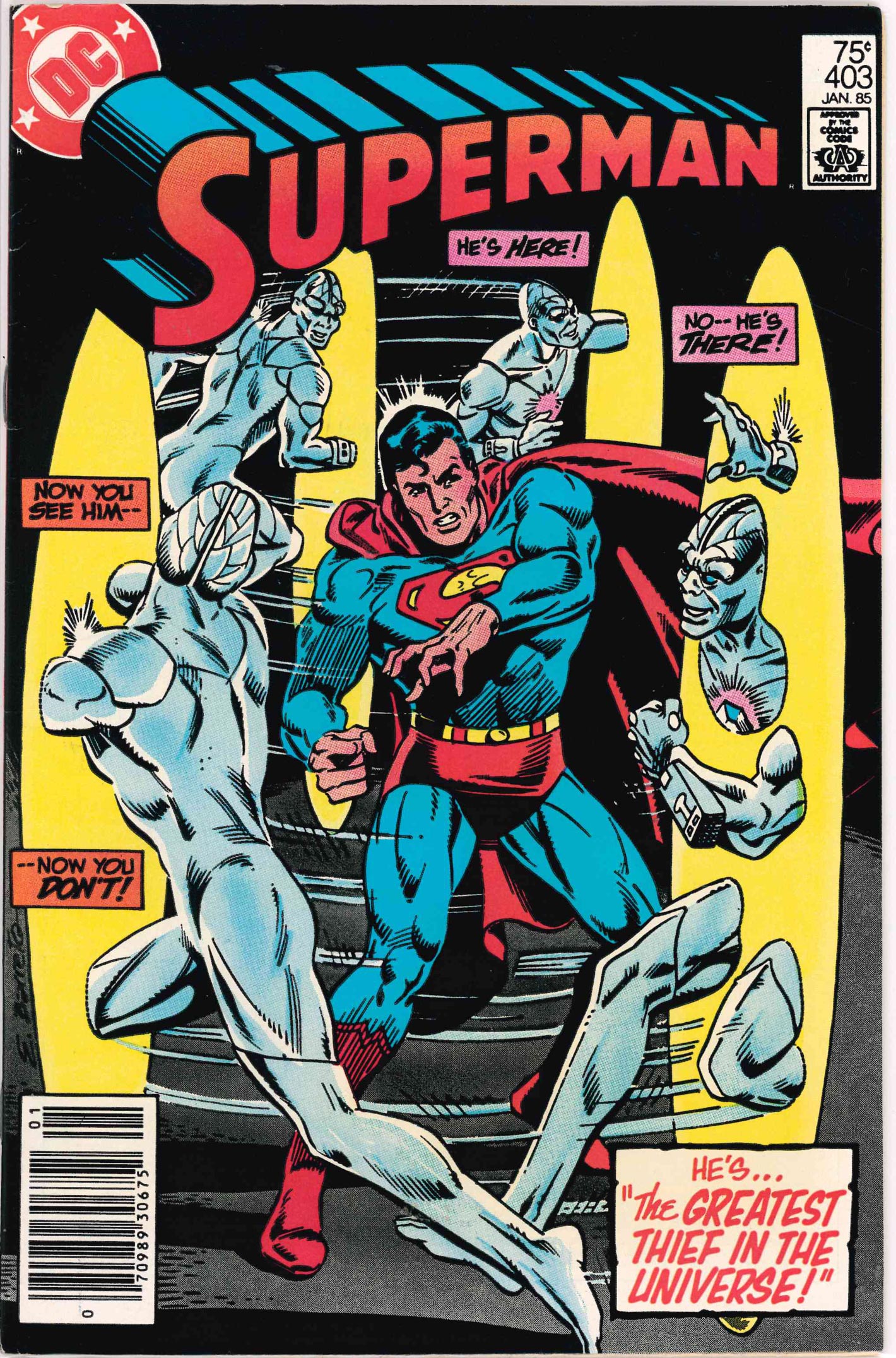 SUPERMAN (1939) #403 NEWSSTAND EDITION (VF)