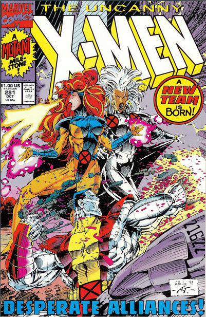 UNCANNY X-MEN (1963) #281 (NM) - FIRST APPEARANCE OF FITZROY