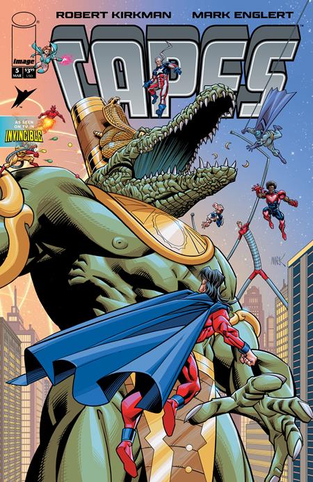 INVINCIBLE UNIVERSE CAPES (2025) #5 CVR B MARK ENGLERT