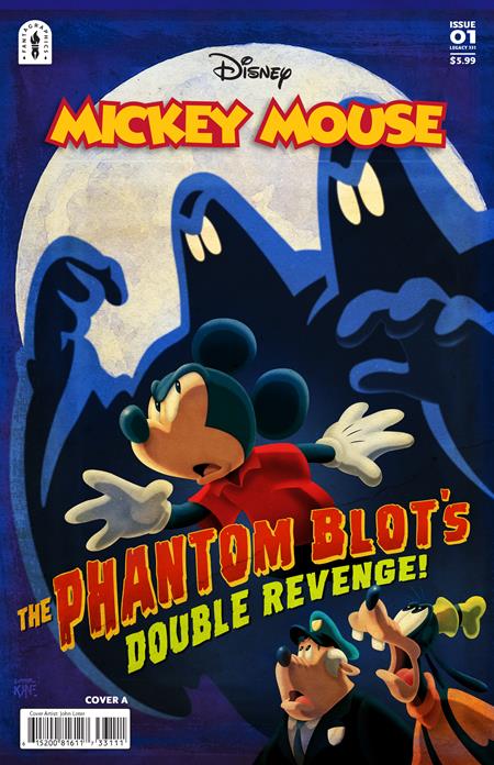 MICKEY MOUSE THE PHANTOM BLOTS DOUBLE REVENGE (2025) #1 CVR A JOHN LOTER
