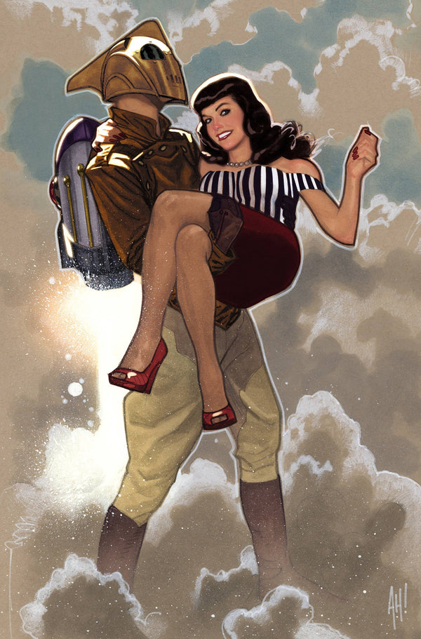 ROCKETEER SPECIAL #1 (ONE SHOT) CVR C 10 COPY INCV HUGHES