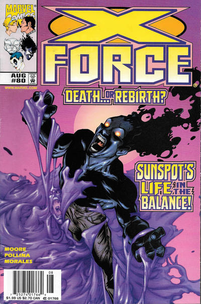 X-FORCE (1991) #80 NEWSSTAND EDITION