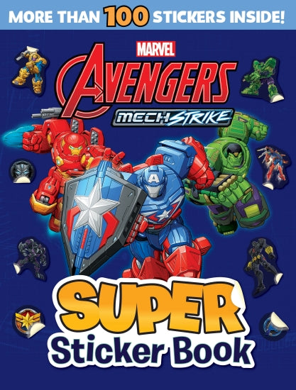 MARVEL AVENGERS MECH STRIKE SUPER STICKER BOOK