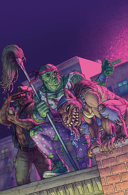 TOXIC CRUSADERS (2025) #2 CVR C TRISTAN WRIGHT WITH EXCLUSIVE TRADING CARD BY MATT BORS VAR