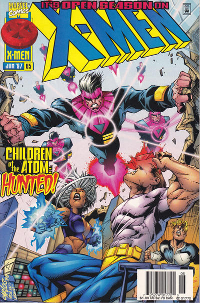 X-MEN (1991) #65 NEWSSTAND EDITION