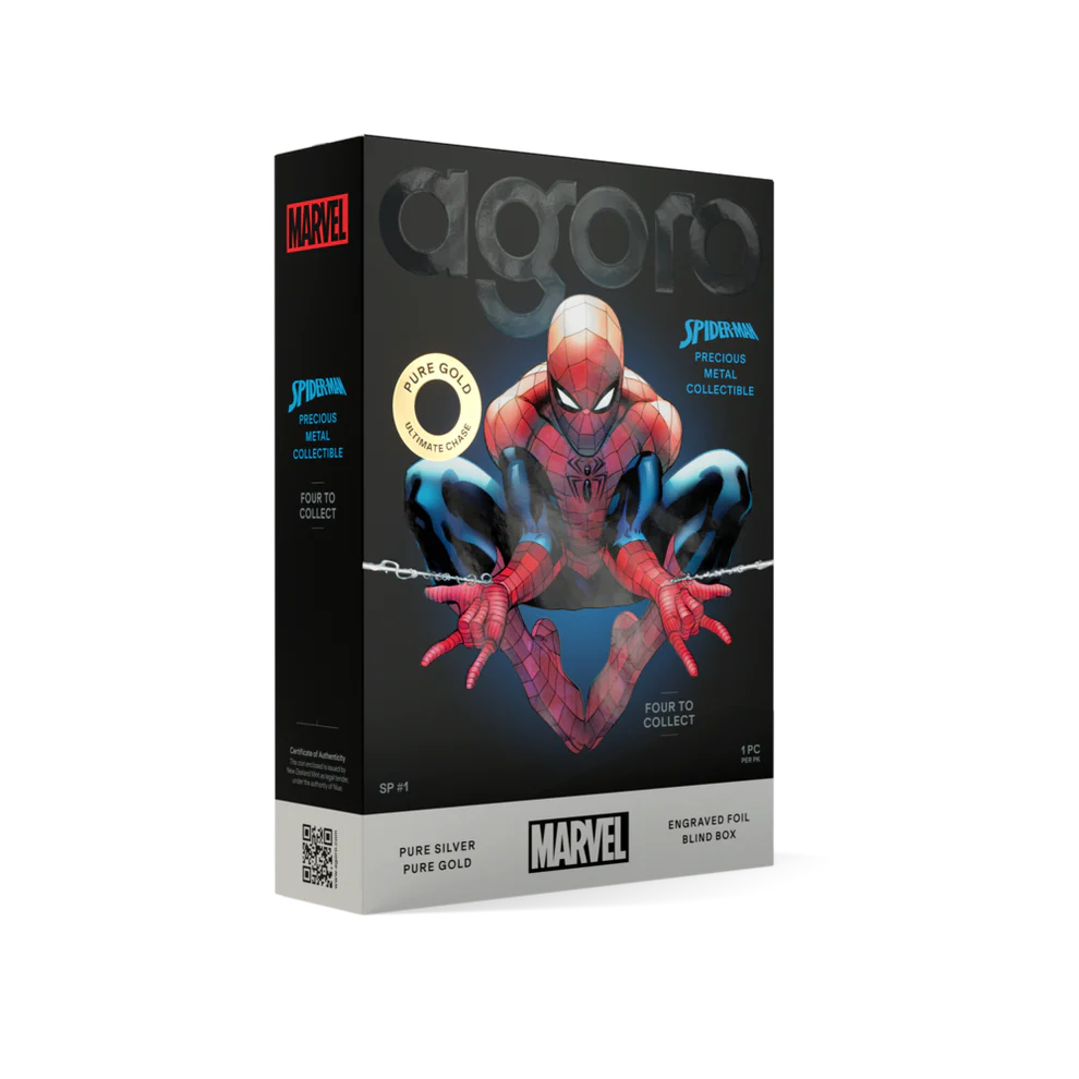 MARVEL 2025 - SPIDER-MAN 5g FOIL BLIND BOX
