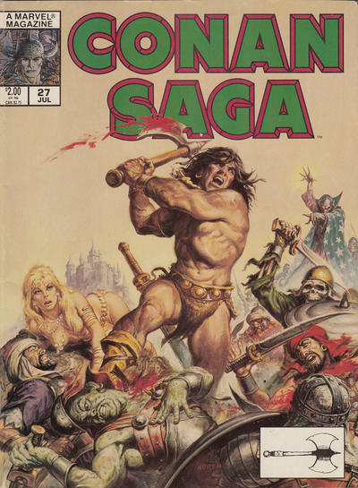 CONAN SAGA (1987) #25