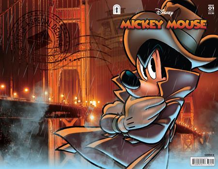 MICKEY MOUSE THE PHANTOM BLOTS DOUBLE REVENGE (2025) #1 CVR D INC 1:10 ANDREA FRECCERO WRAPAROUND VAR