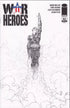WAR HEROES (2008) #1 B&W SILVESTRI CVR INCV