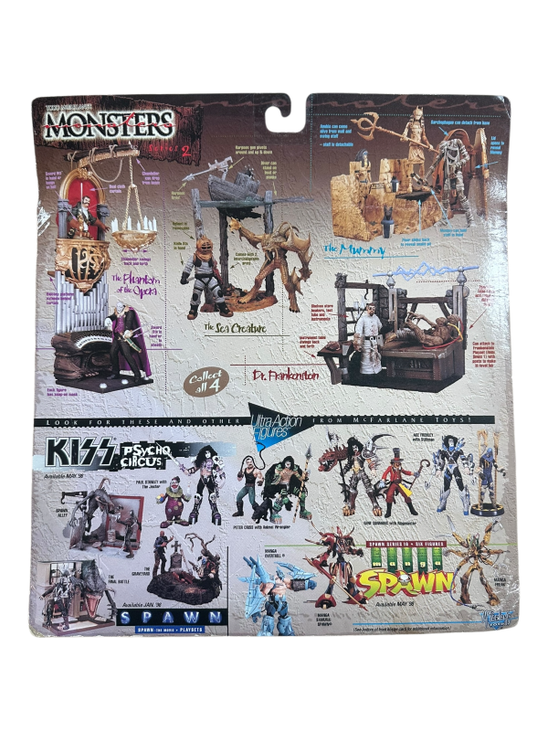 1998 MCFARLANES MONSTERS MUMMY PLAYSET AF