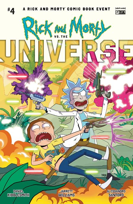 RICK AND MORTY VS THE UNIVERSE (2025) #4 CVR A DAVE BARDIN