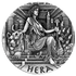 GODDESSES OF OLYMPUS - HERA 2015 2oz SILVER HIGH RELIEF COIN #1/2,000