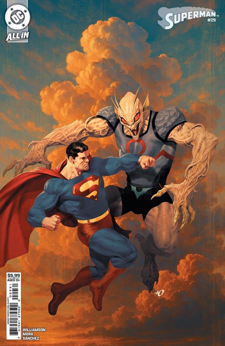 SUPERMAN (2023) #29 CVR C ARIEL OLIVETTI CARD STOCK VAR