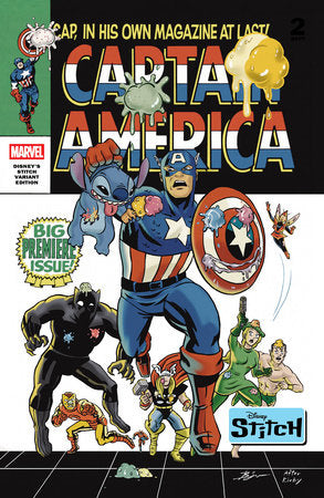 CAPTAIN AMERICA (2025) #3 BEN SU DISNEY STITCH VAR