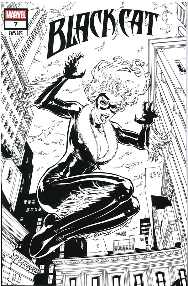BLACK CAT (2025) #7 COMICSPRO 2026 EXCLUSIVE B&W VAR