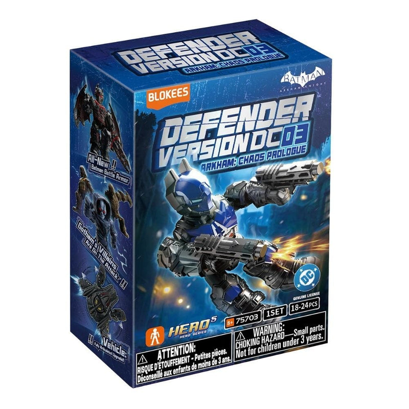 BLOKEES DC DEFENDER VERSION 03 ARKHAM CHAOS PROLOGUE MODEL (BLIND BOX)