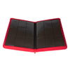 PALMS OFF GAMING COLLECTORS SERIES 9 POCKET RED ZIP TRADING CARD BINDER