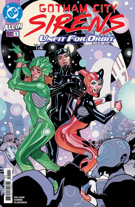 GOTHAM CITY SIRENS UNFIT FOR ORBIT (2025) - SET OF FIVE - MAIN COVER