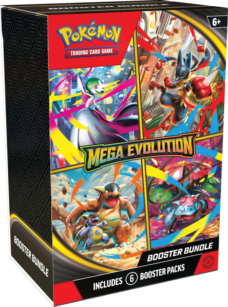 POKEMON TCG: MEGA EVOLUTIONS 1 BOOSTER BUNDLE