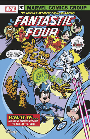 FANTASTIC FOUR (2025) #5 MARCO PALAZZI DISNEY WHAT IF? FANTASTIC FOUR HOMAGE VAR