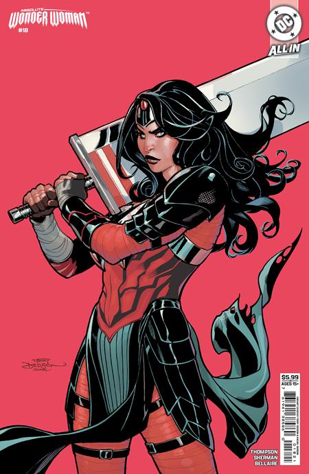 ABSOLUTE WONDER WOMAN (2024) #18 CVR B TERRY DODSON CARD STOCK VAR