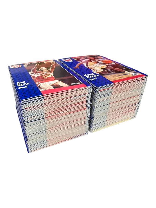 1991/92 FLEER NBA BASKETBALL BASE CARD SET