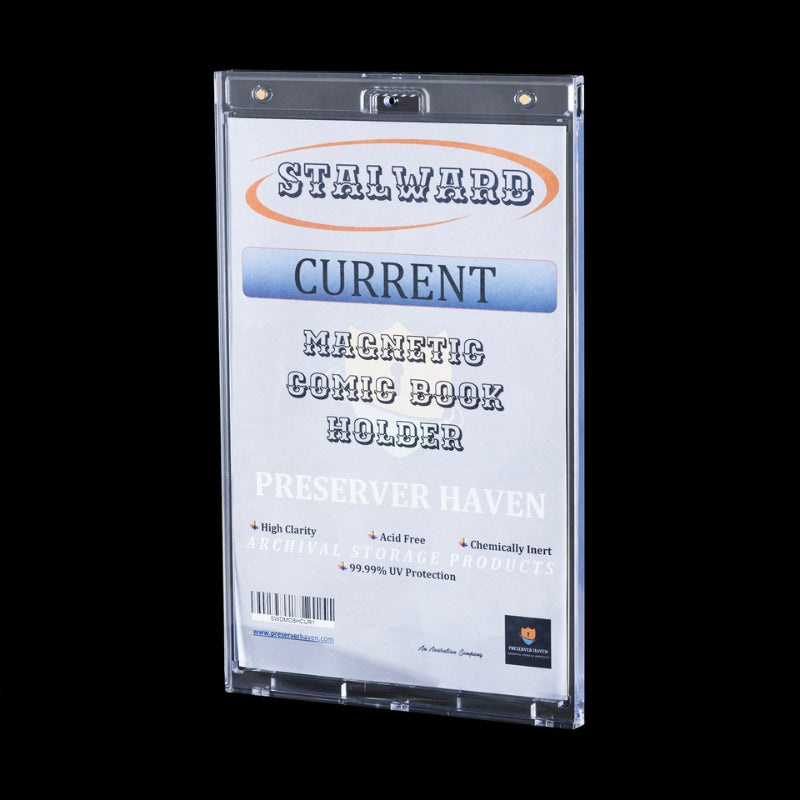 STALWARD UV MAGNETIC COMIC BOOK HOLDER - CURRENT
