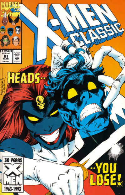 X-MEN CLASSIC (1986-1995) #81 (CLASSIC X-MEN)