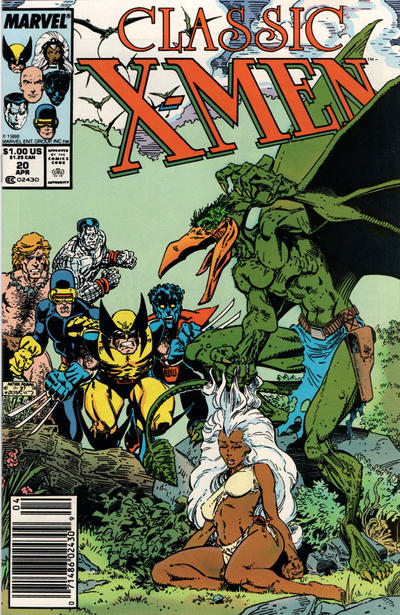 CLASSIC X-MEN (1986-1995) #20 NEWSSTAND EDITION (VF)