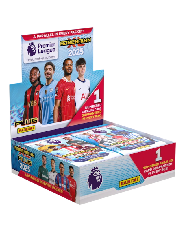 2025 PANINI PREMIER LEAGUE ADRENALYN XL PLUS SOCCER CARD BOX