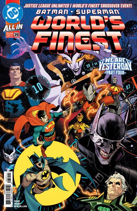 BATMAN SUPERMAN WORLDS FINEST (2022) #39 CVR A DAN MORA CONNECTING (WE ARE YESTERDAY)