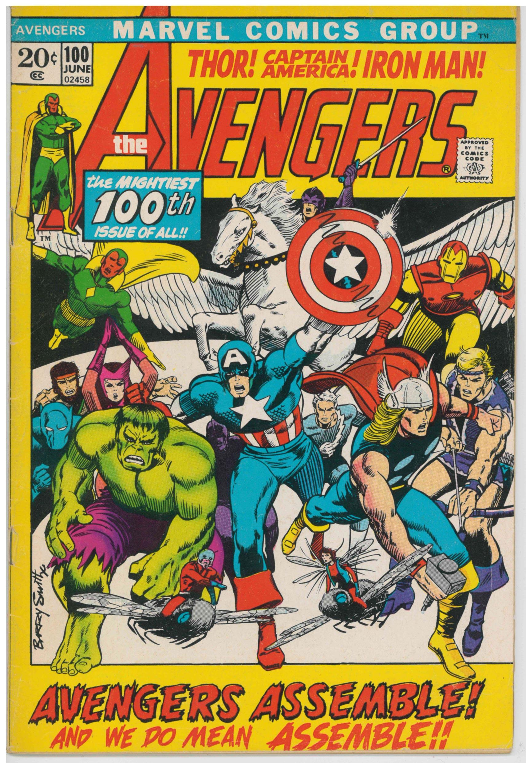 AVENGERS (1963) #100 (FN/VF) - Kings Comics