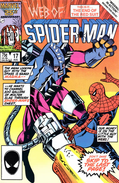 WEB OF SPIDER-MAN (1985) #17