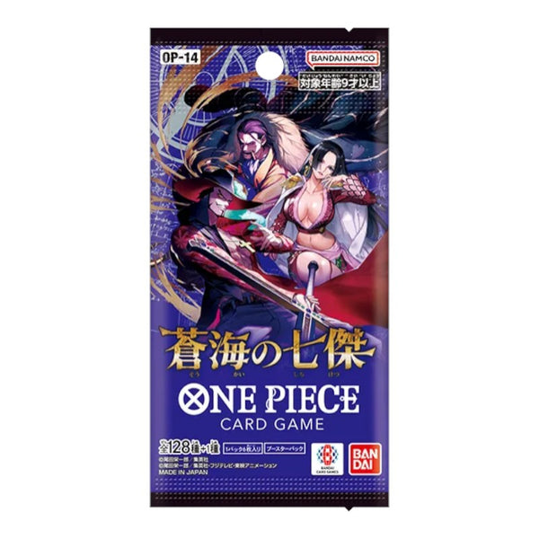 ONE PIECE CARD GAME JAPAN (OP-14) THE AZURE SEAS SEVEN BOOSTER PACK