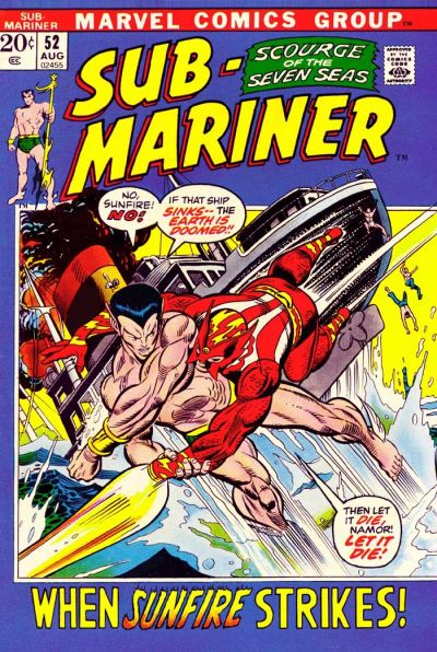 SUB-MARINER (1968) #52 (FN)