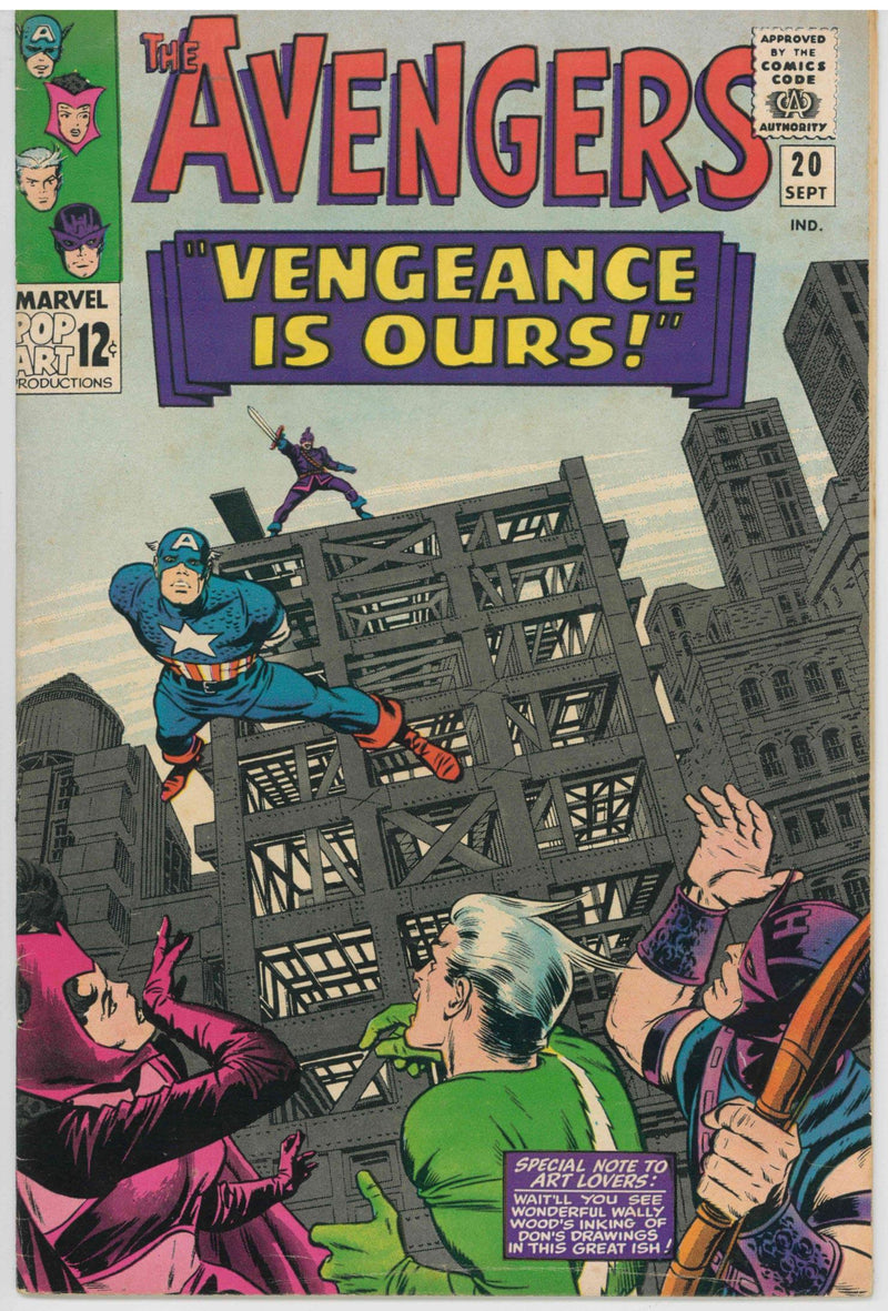 AVENGERS (1963) #20 (FN)