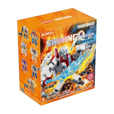 BLOKEES TRANSFORMERS SHINING VERSION 04 SPARK OF DECEPTION (BLIND BOX)
